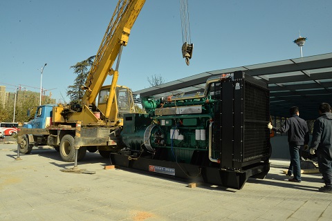 華全大型超市用柴油發(fā)電機(jī)組項目完成，發(fā)貨啦！